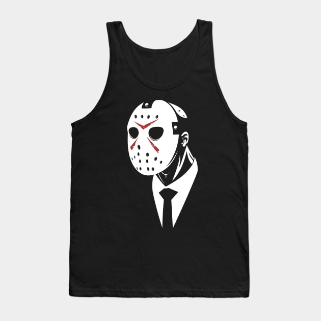 Jason Voorhees - Dressed to Kill Tank Top by PopePhoenix